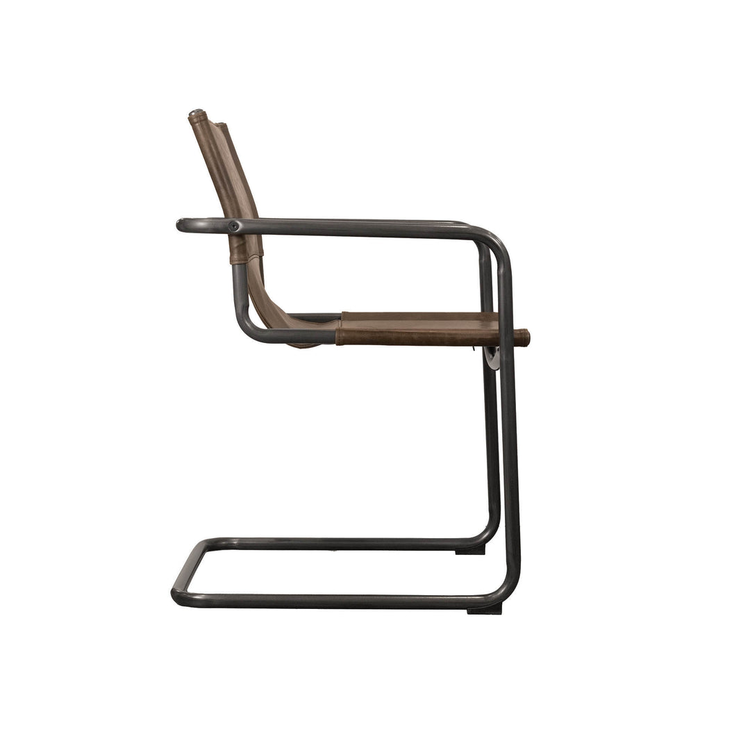 Billy Arm Dining Chair - Whiskey