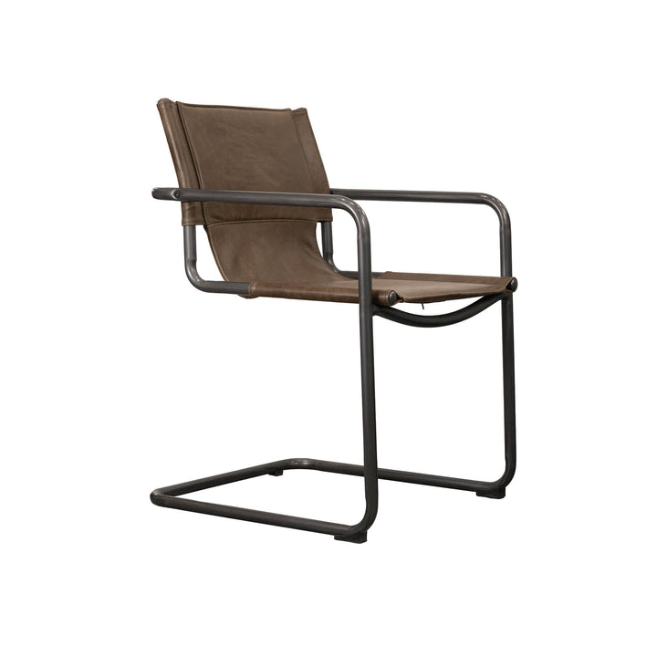 Billy Arm Dining Chair - Whiskey