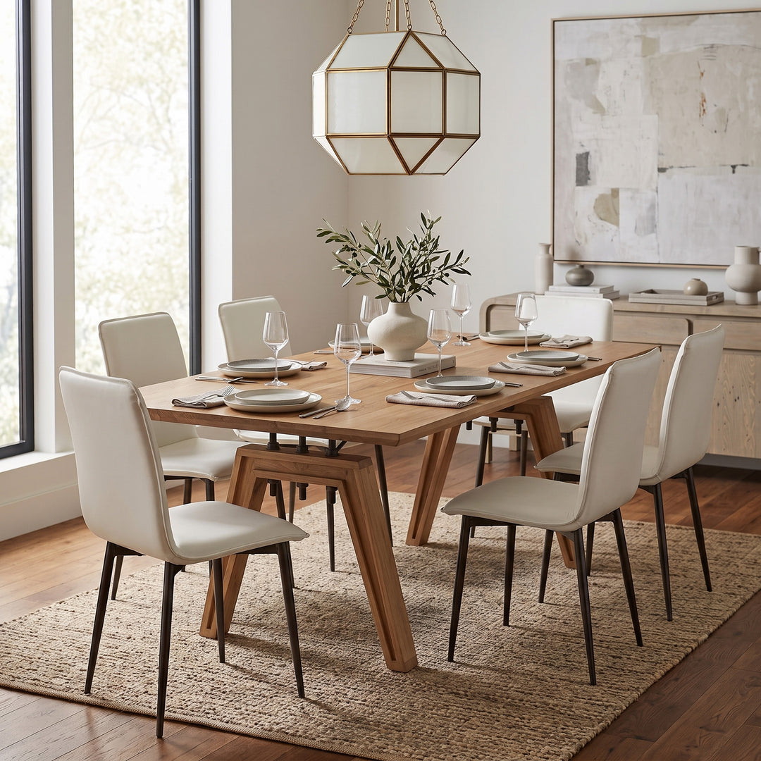 Luca Dining Chair - Fox White