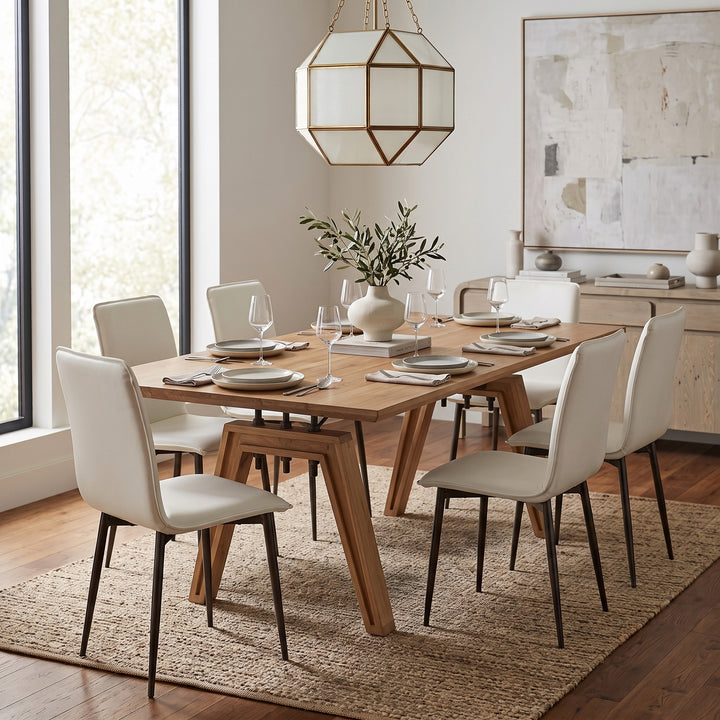 Luca Dining Chair - Fox White