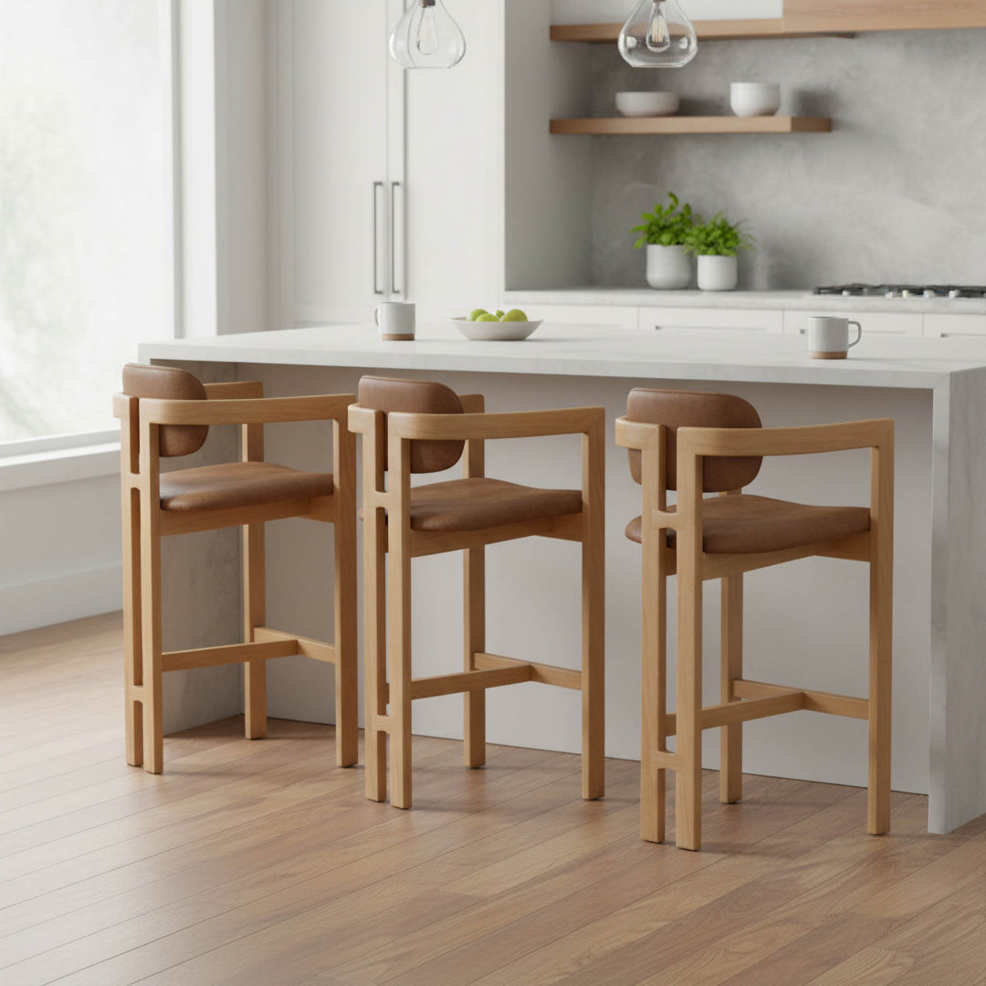 Monterrey Counter Stool - Cognac