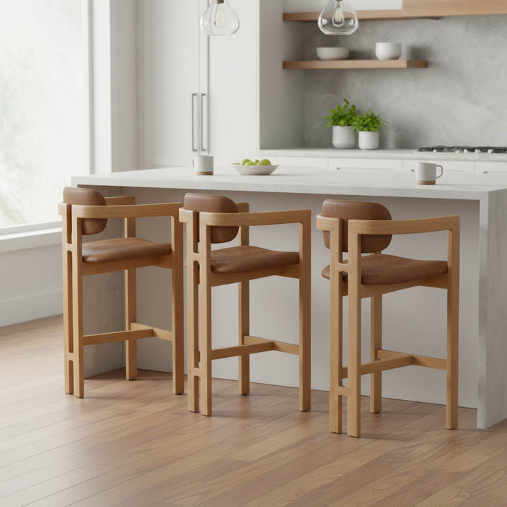 Monterrey Counter Stool - Cognac