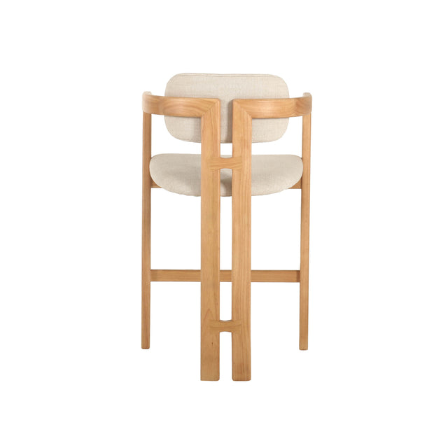 Monterrey Counter Stool - Cream Tweed