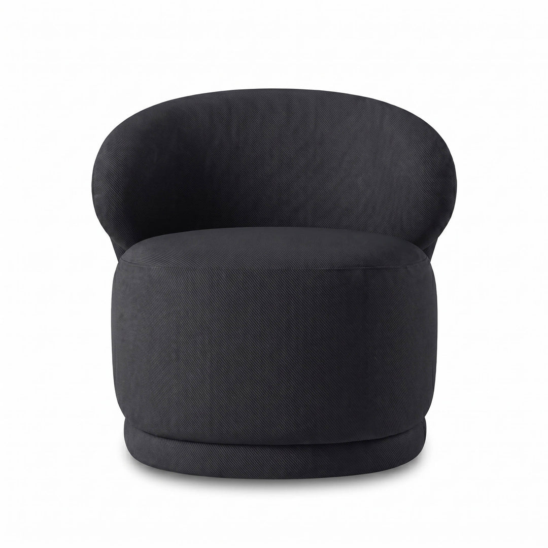 Rollo Club Chair - Twill Charcoal
