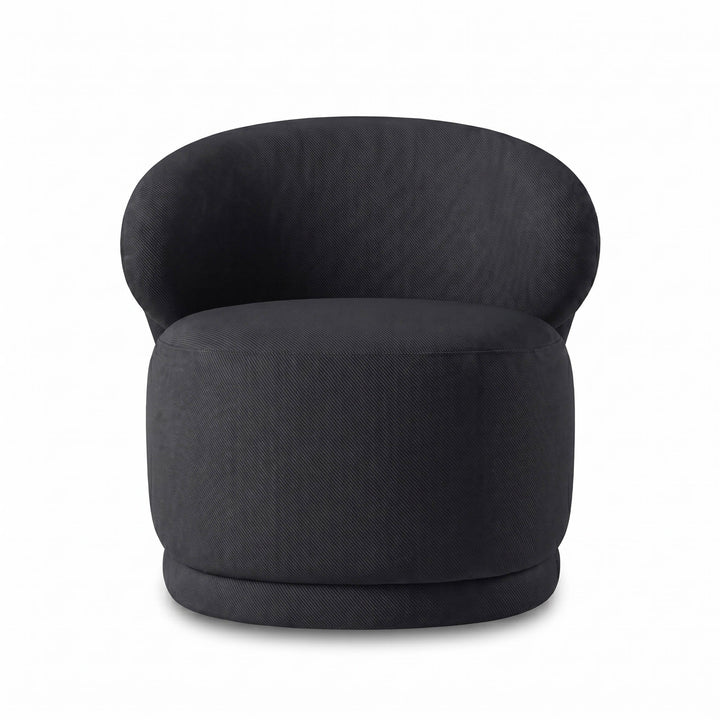 Rollo Club Chair - Twill Charcoal