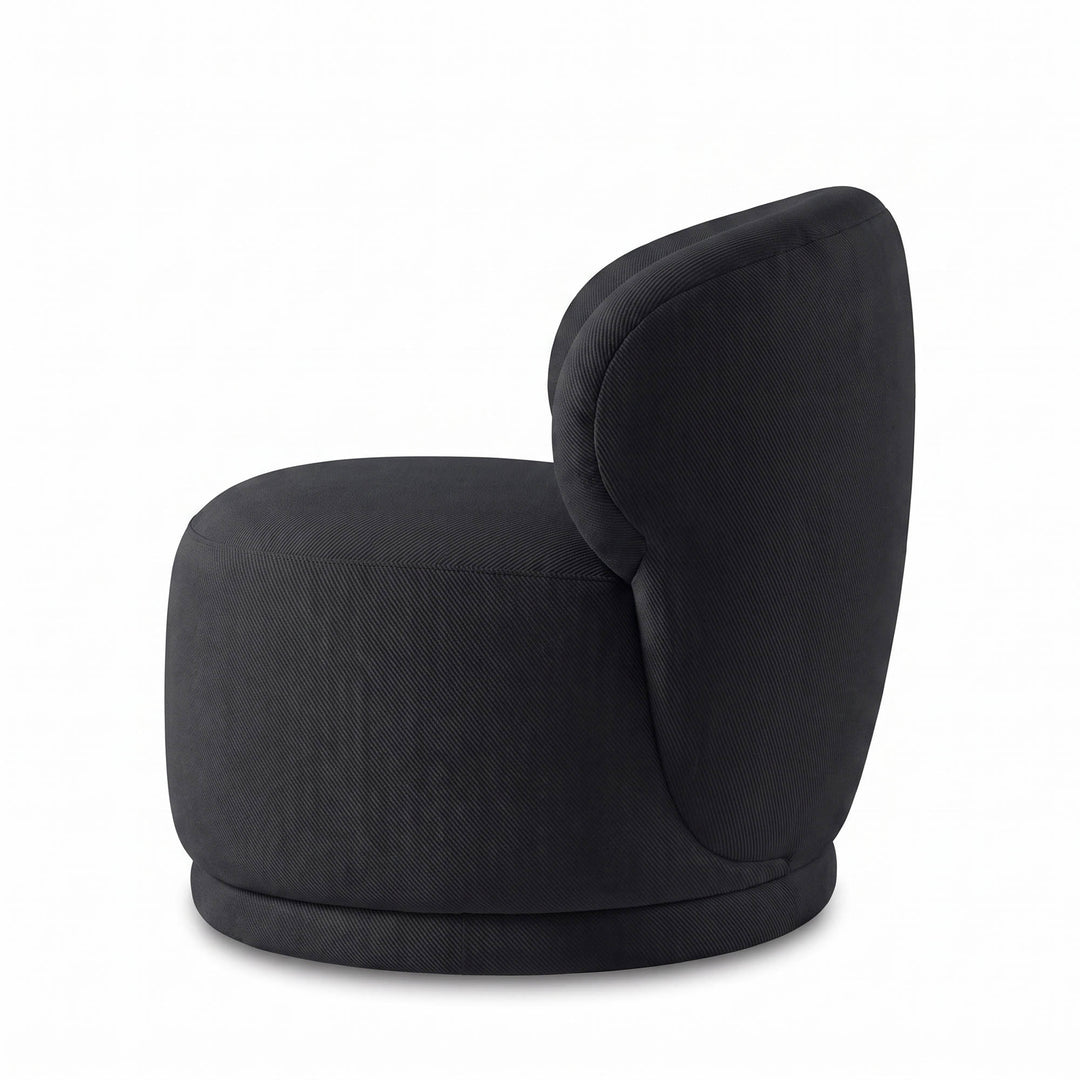 Rollo Club Chair - Twill Charcoal