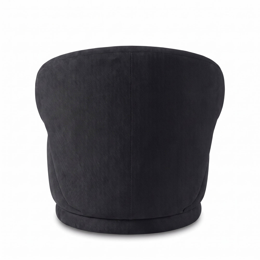Rollo Club Chair - Twill Charcoal