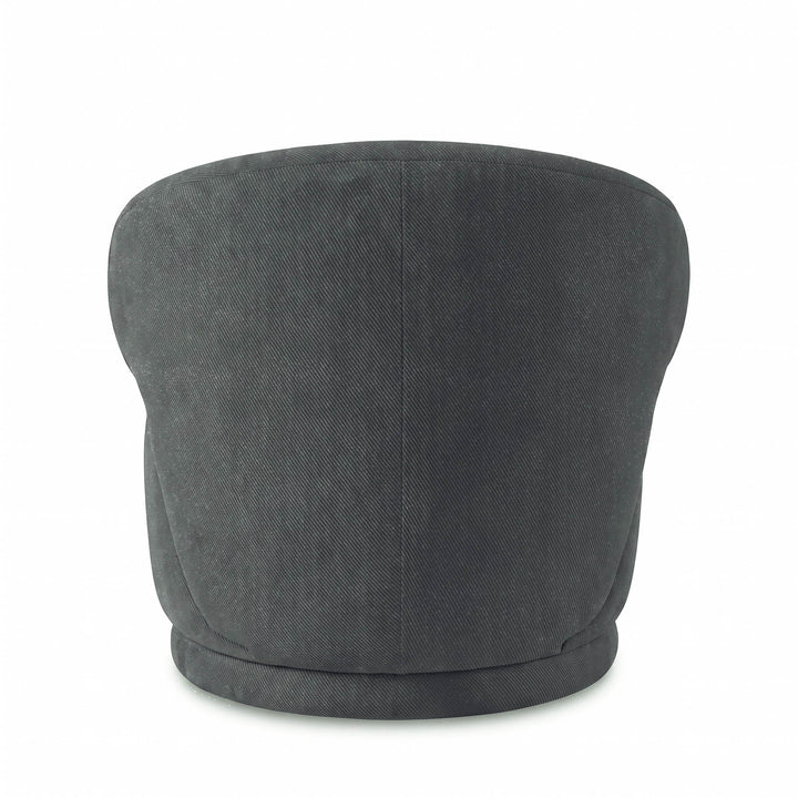 Rollo Club Chair - Twill Charcoal