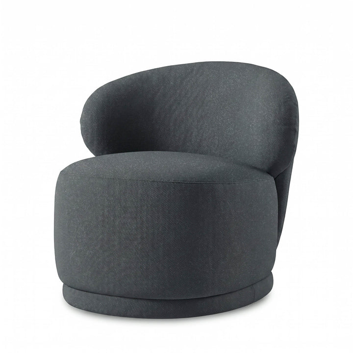 Rollo Club Chair - Twill Charcoal