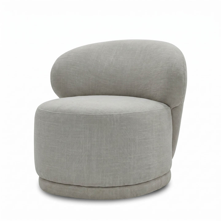 Rollo Club Chair - Twill Ivory