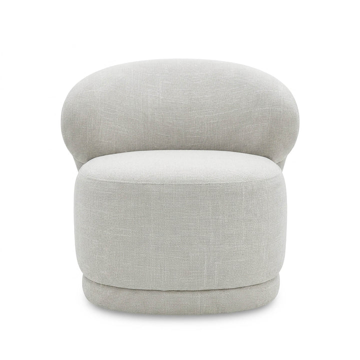 Rollo Club Chair - Twill Ivory