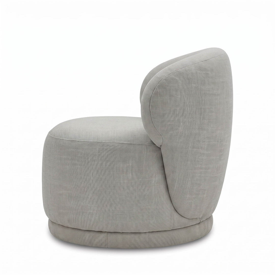 Rollo Club Chair - Twill Ivory