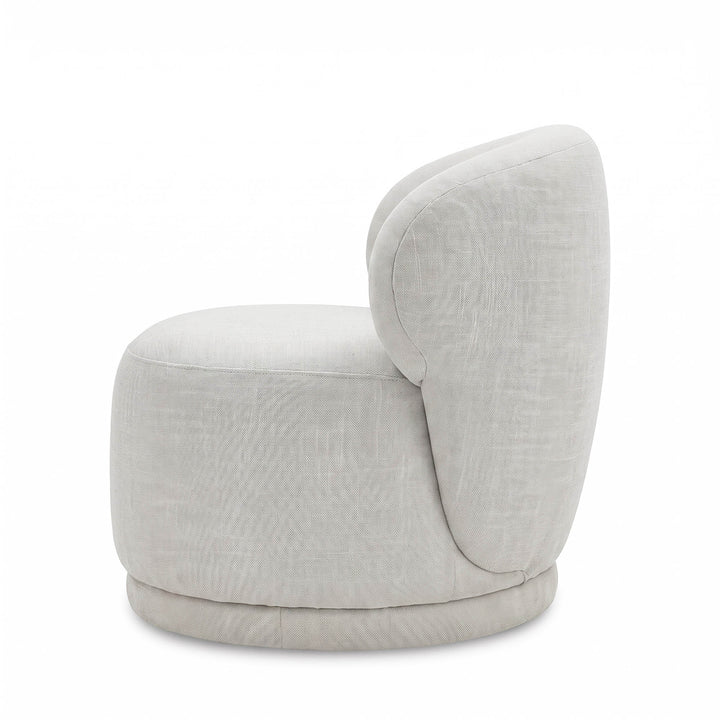 Rollo Club Chair - Twill Ivory