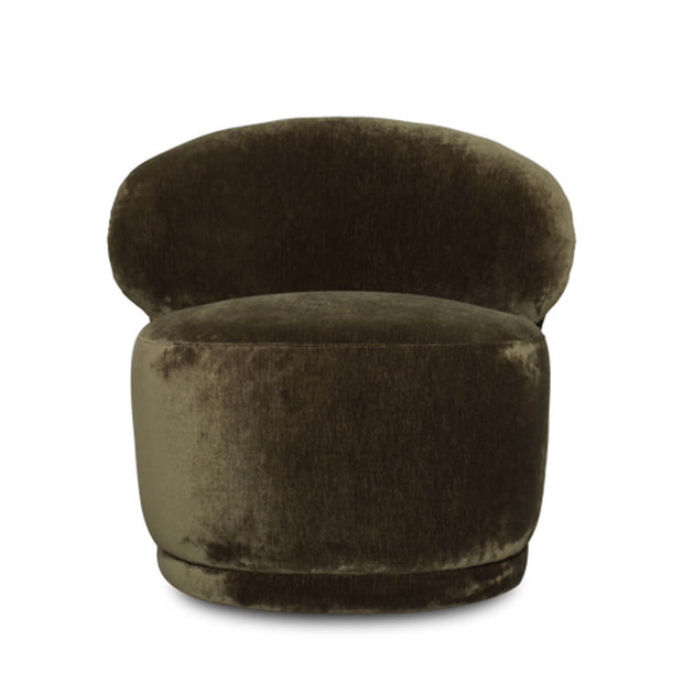 Rollo Club Chair - Distressed Khaki Green