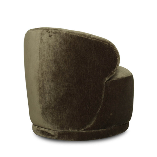 Rollo Club Chair - Distressed Khaki Green