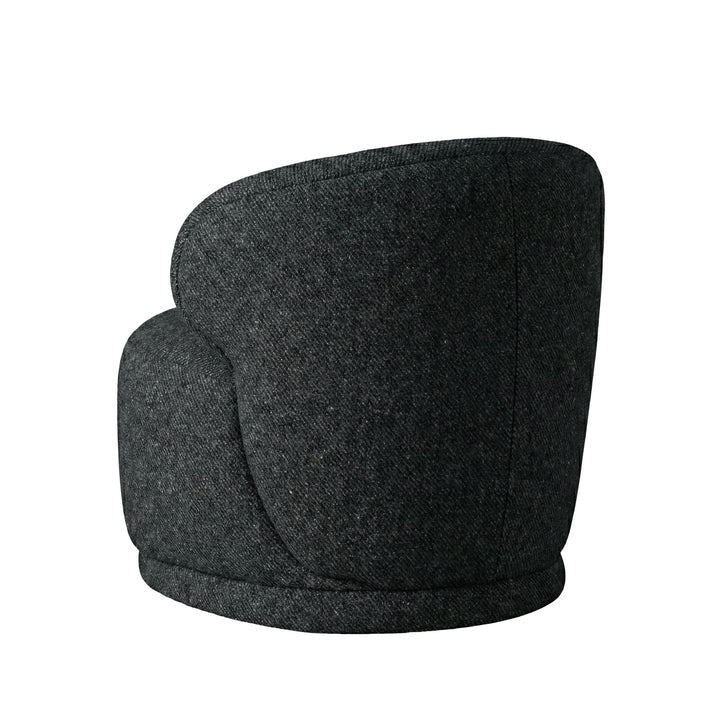 Rollo Club Chair - Twill Charcoal