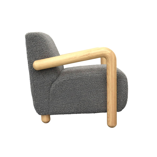 Alaska Club Chair - Storm Grey