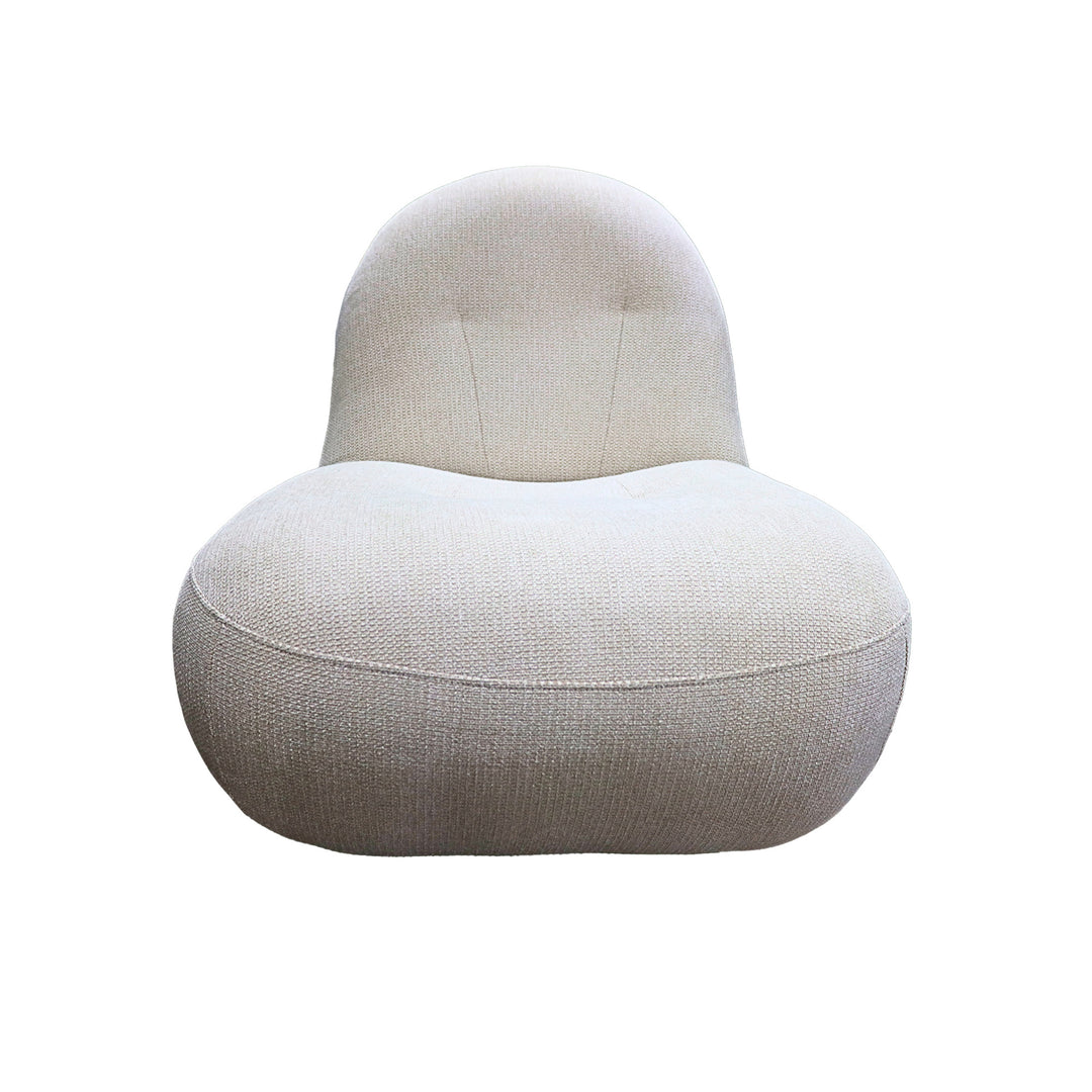 Creed Swivel Club Chair - Alabaster