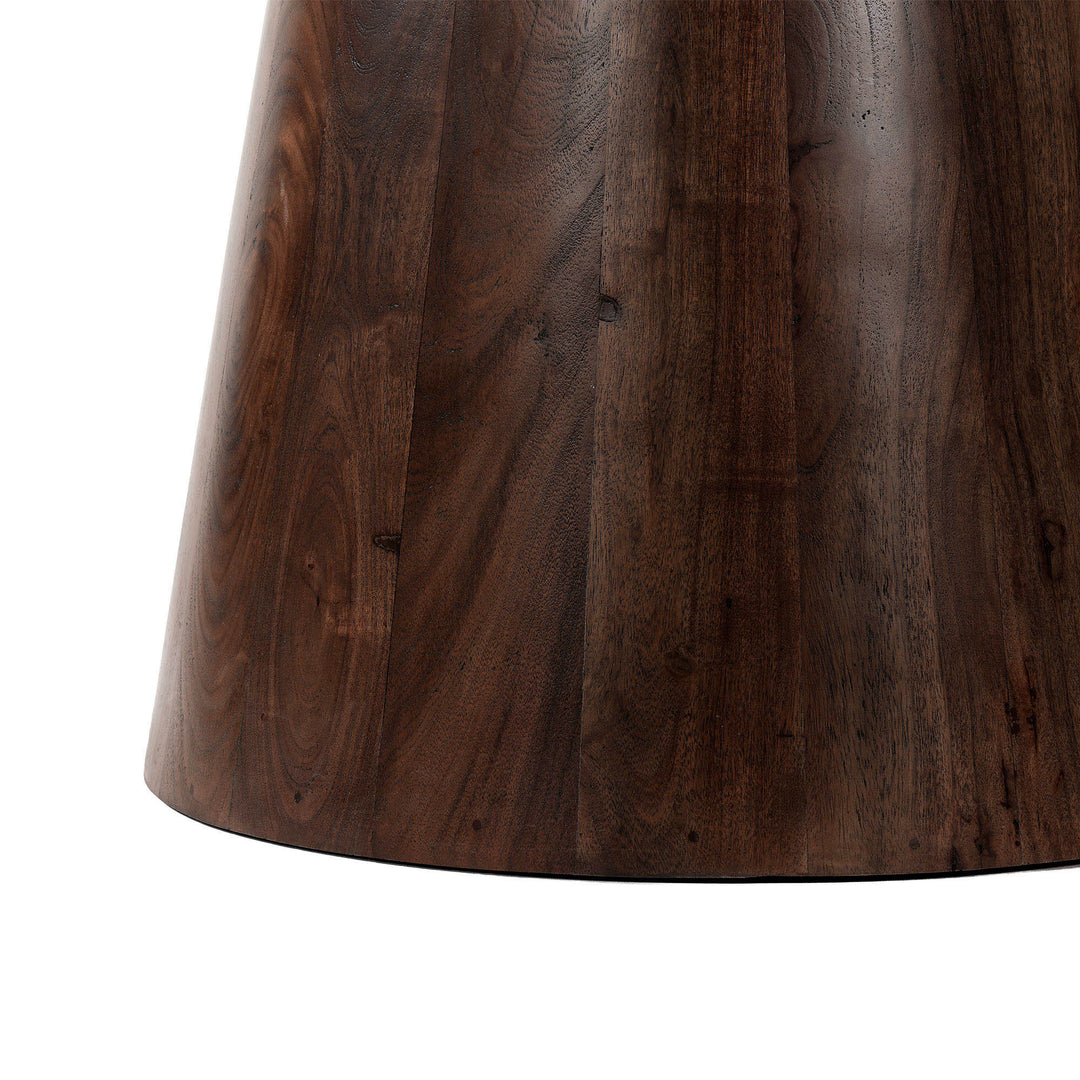 Bronx Crank Bistro Table - Coffee Brown