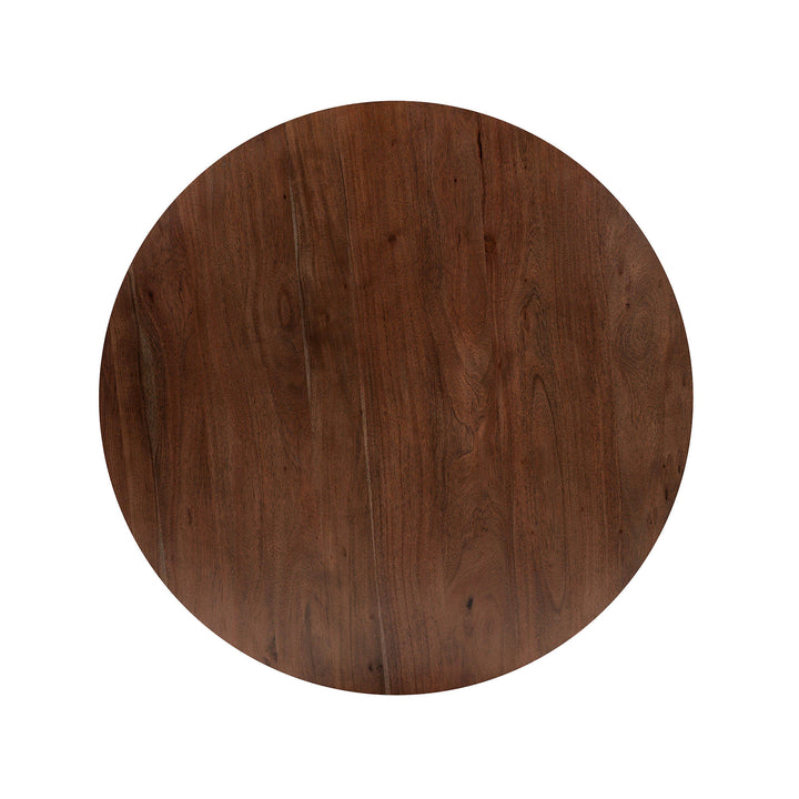 Bronx Crank Dining Table - Coffee Brown