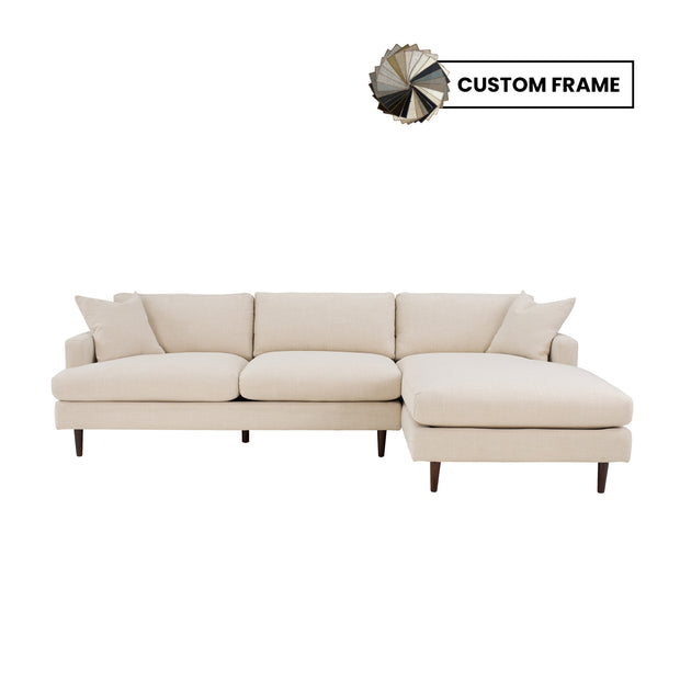 Custom Martha Right Sectional Sofa Frame