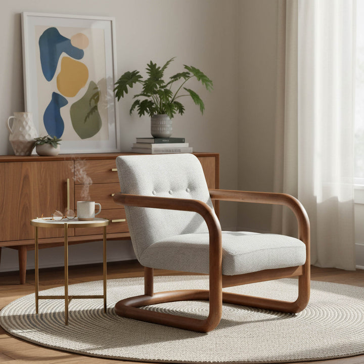 Curbside Club Chair - Ivory