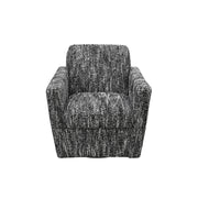 Cooper Swivel Club Chair - Chanel Black