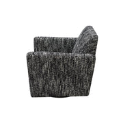 Cooper Swivel Club Chair - Chanel Black