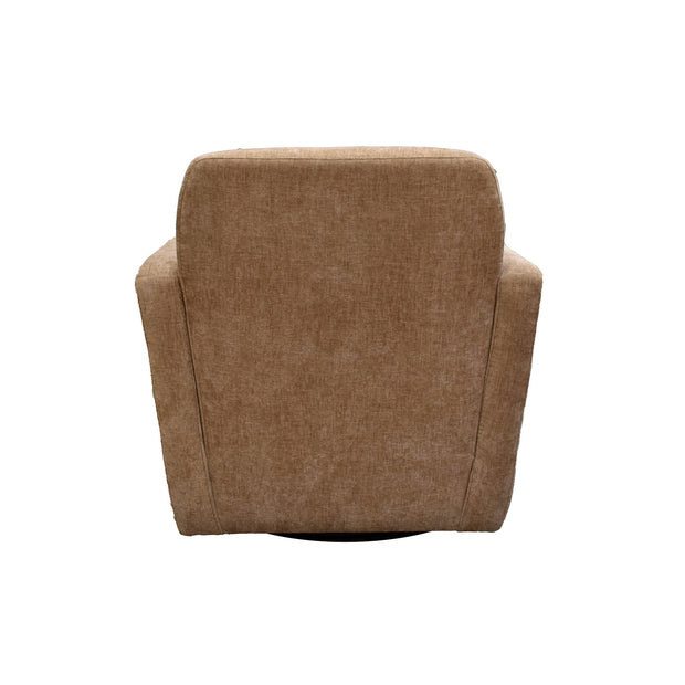 Cooper Swivel Club Chair - Latte Chenille