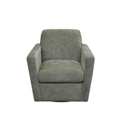 Cooper Swivel Club Chair - Sage Chenille