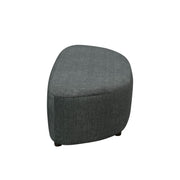 Isabella Ottoman - Polished Pewter