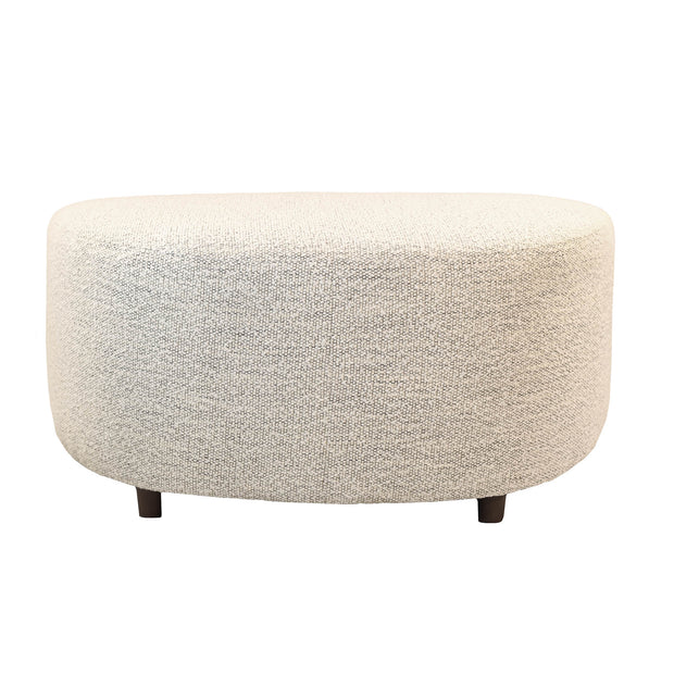 Isabella Ottoman - Cream Weave