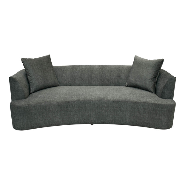 Isabella Sofa - Polished Pewter