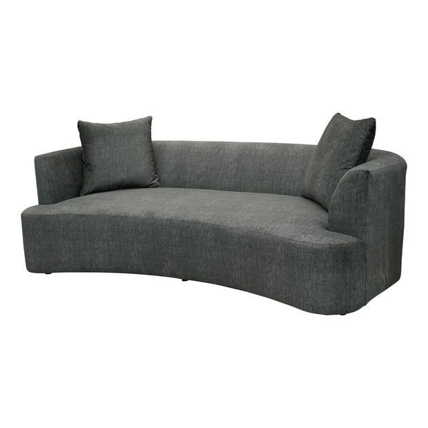 Isabella Sofa - Polished Pewter