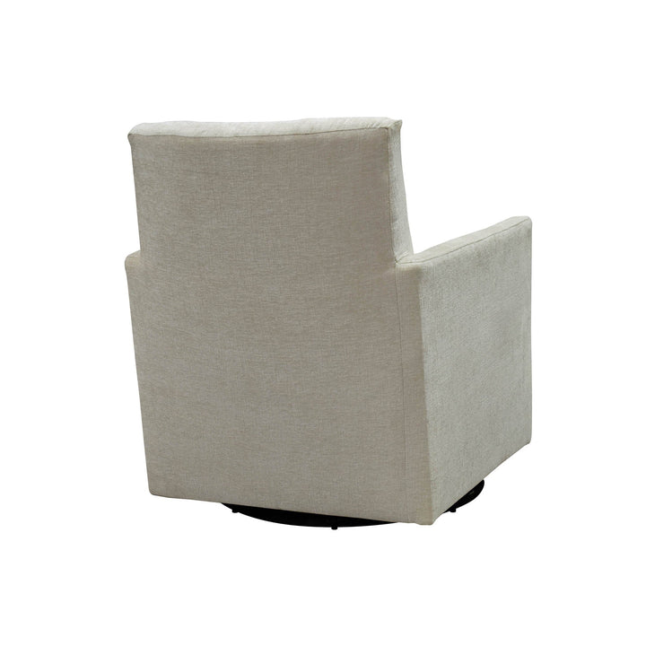 Riley Swivel Club Chair - Ivory
