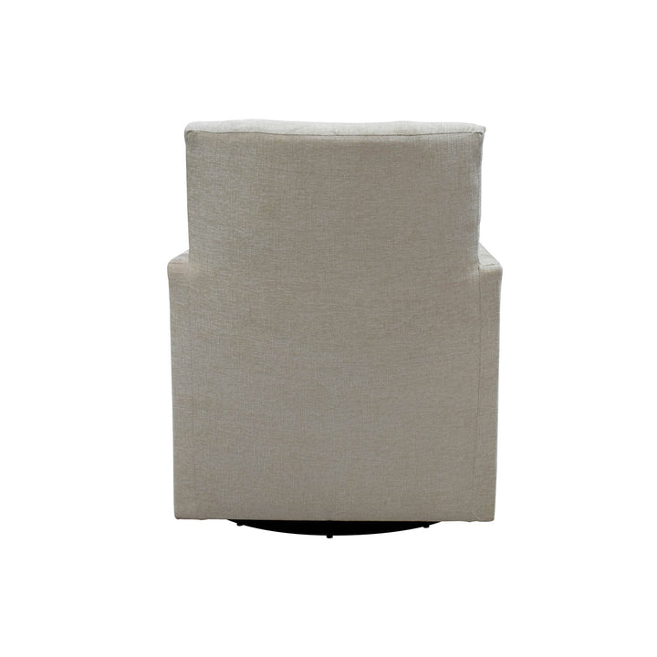 Riley Swivel Club Chair - Ivory