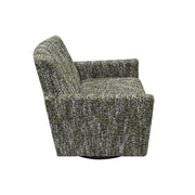 Riley Swivel Club Chair - Paris Green