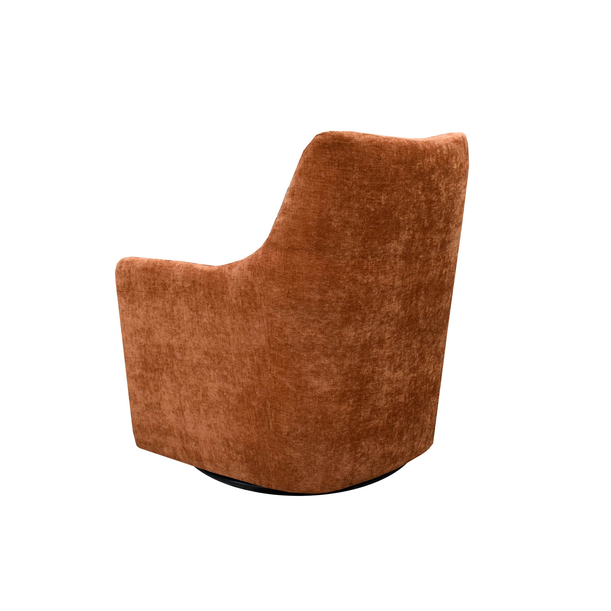 Lilith Swivel Chair - Brick Chenille – LH Home