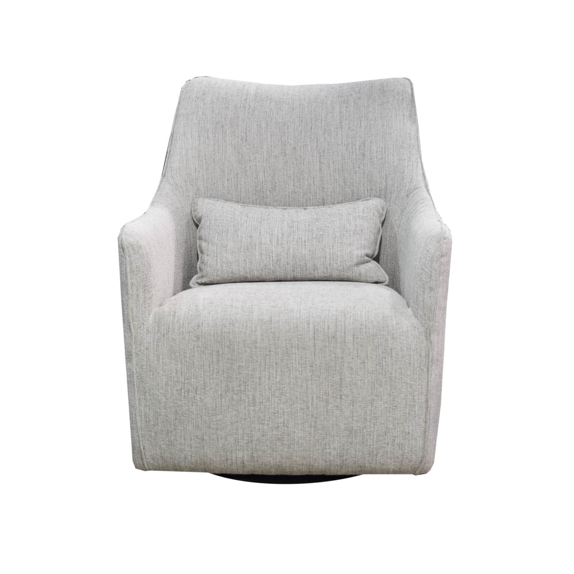 Lilith Swivel Chair - Woven Linen – LH Home