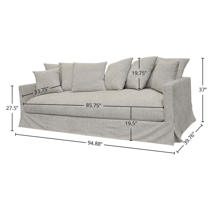 Boardwalk Sofa - Pebble