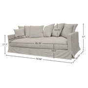 Boardwalk Sofa - Pebble