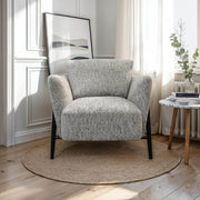 Beaux Club Chair - Granite Tweed