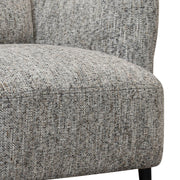 Beaux Club Chair - Granite Tweed