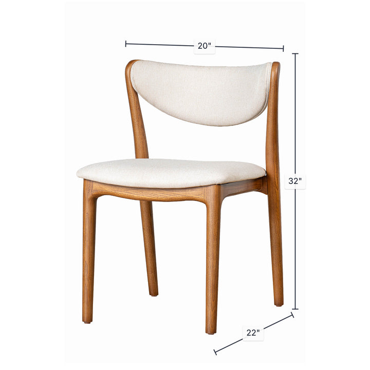 Elevation Dining Chair - Biscuit Beige
