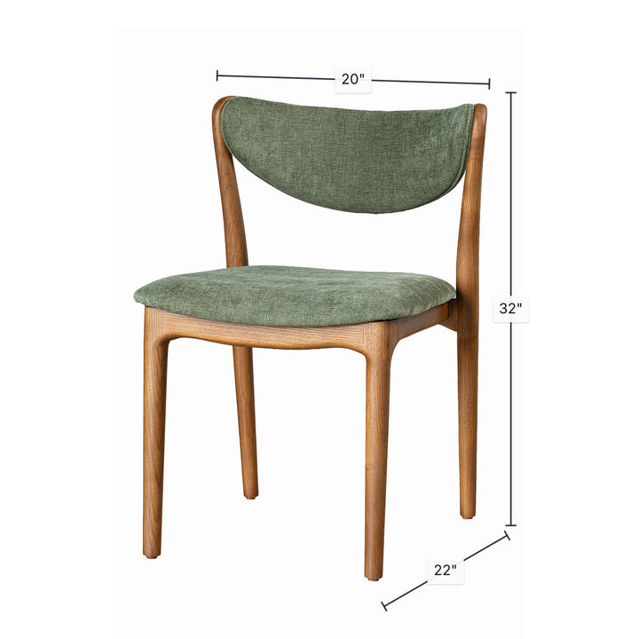 Elevation Dining Chair - Aspen Green