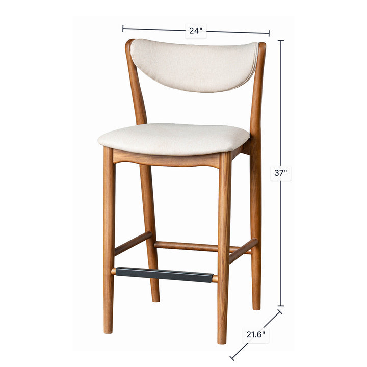 Elevation Counter Stool - Biscuit Beige