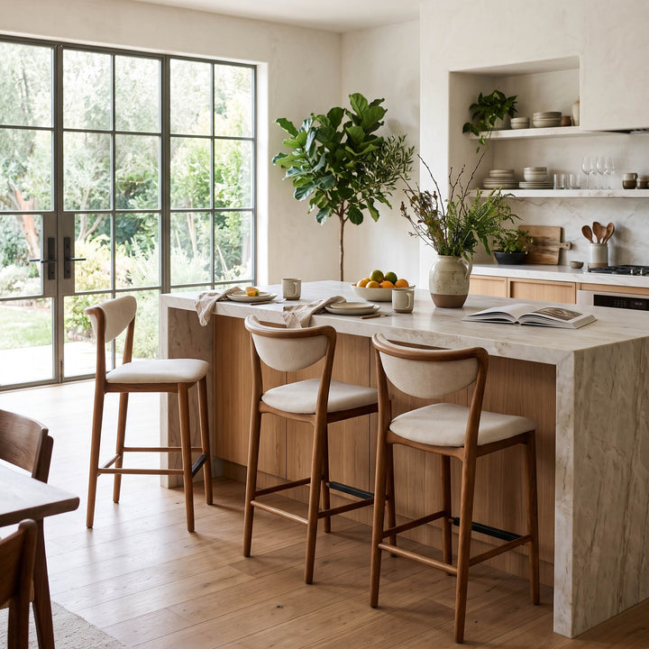 Elevation Counter Stool - Biscuit Beige