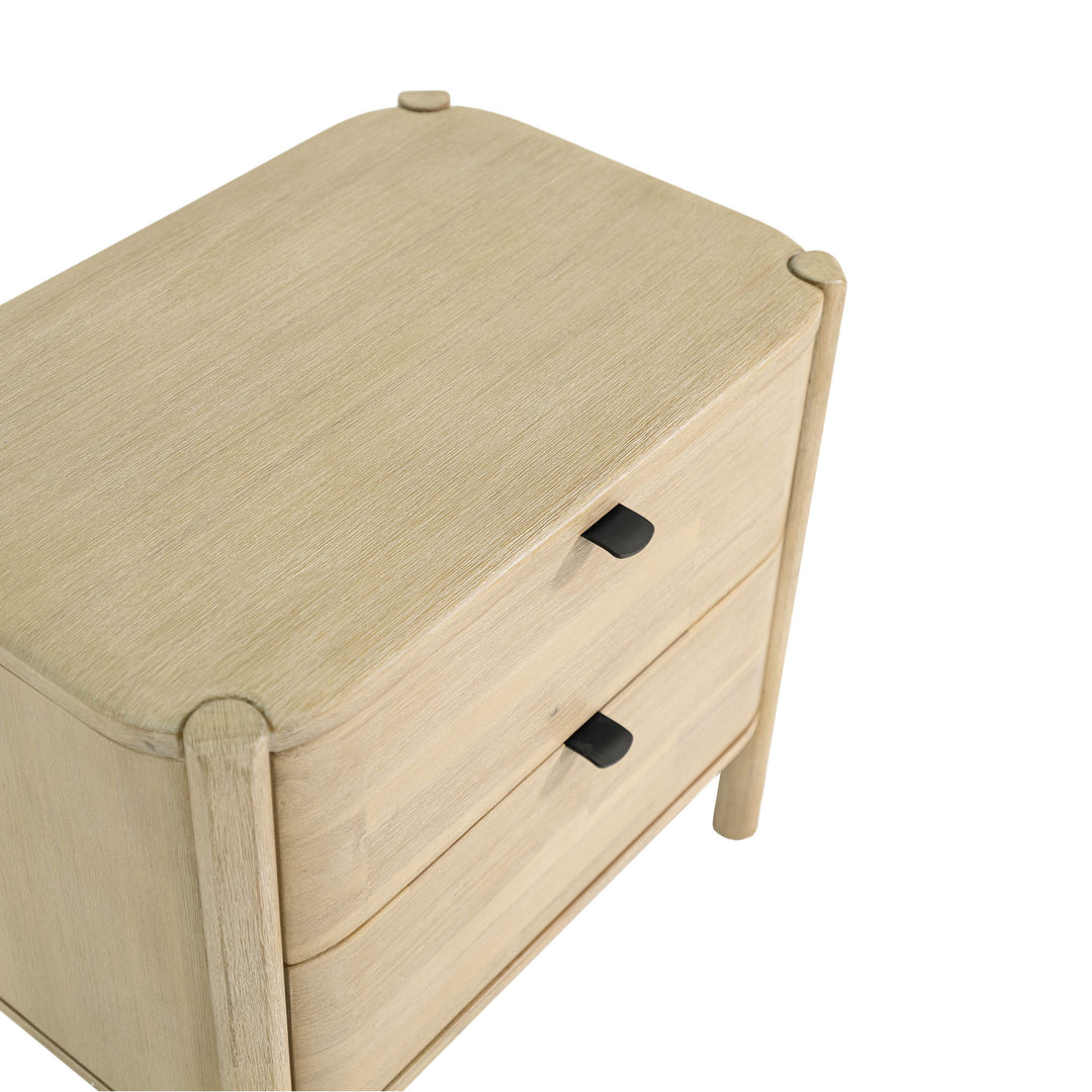 Exposure 2 Drawer Nightstand