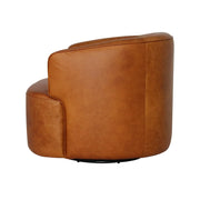 Fireside Swivel Club Chair - Antique Sienna