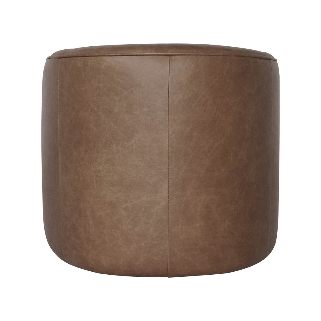 Fireside Swivel Club Chair - Antique Sienna